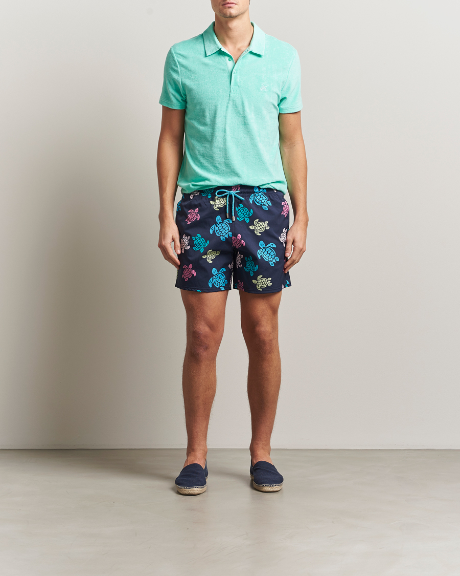 Homme | Maillots De Bain | Vilebrequin | Moorise Swim Shorts Bleu Marine