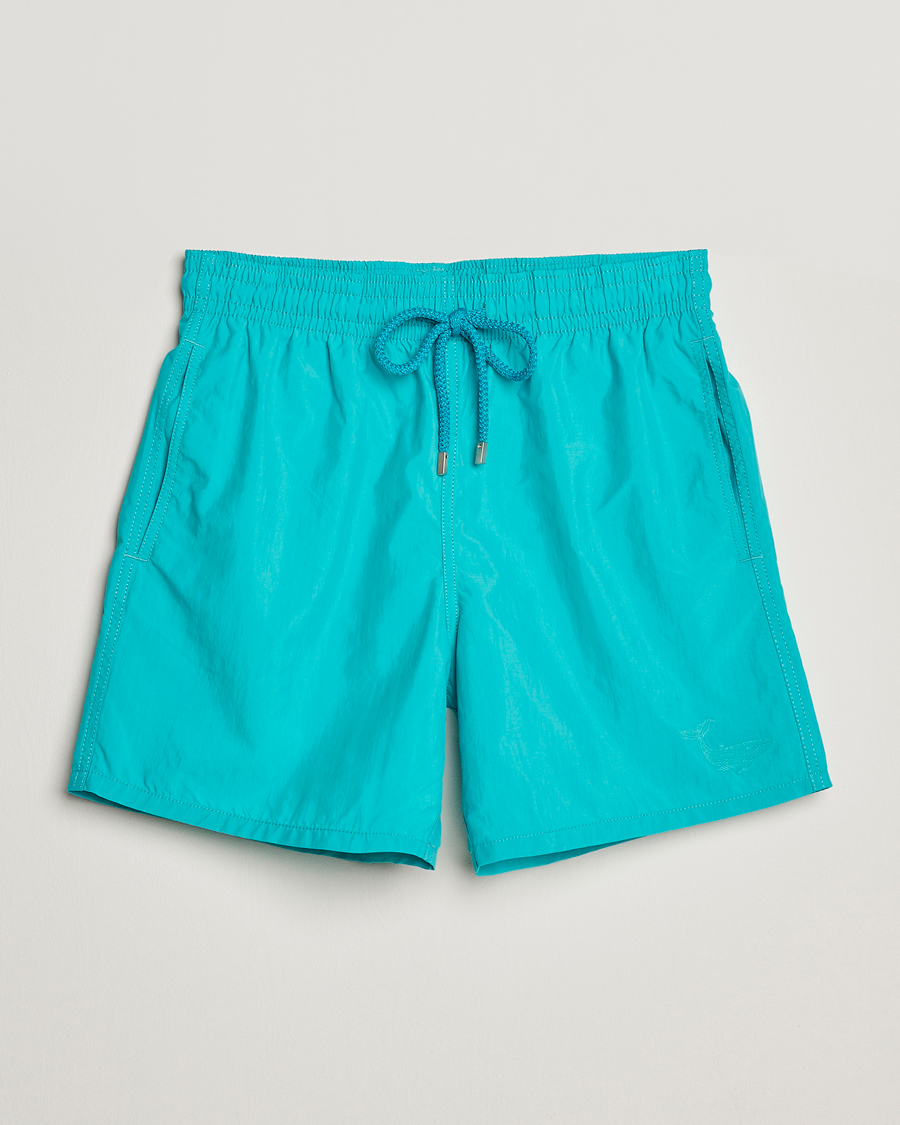 Homme | Maillots De Bain | Vilebrequin | Moorea Aquareactive Swim Shorts Vert Disco