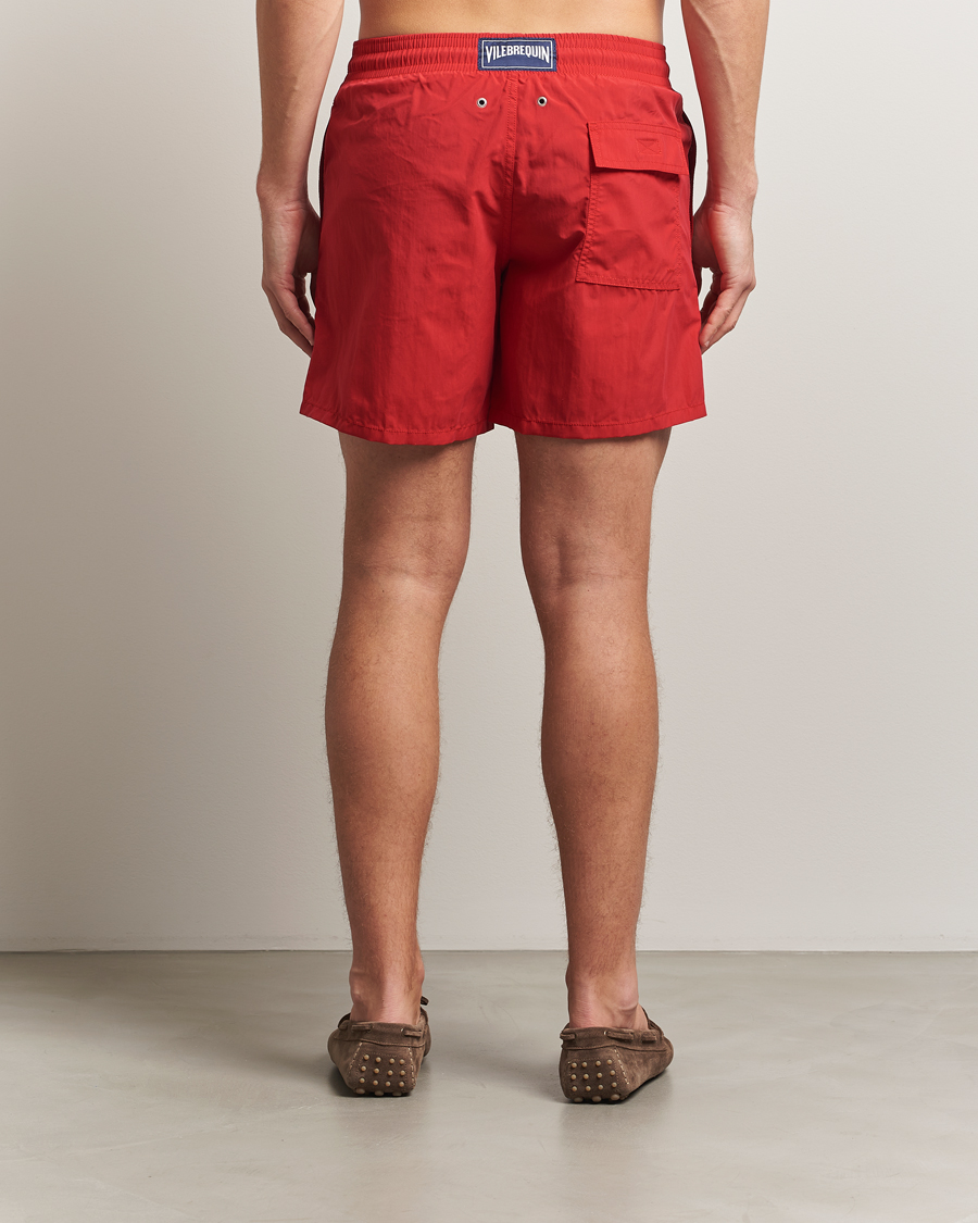 Homme | Maillots De Bain | Vilebrequin | Moorea Aquareactive Swim Shorts Lipstick