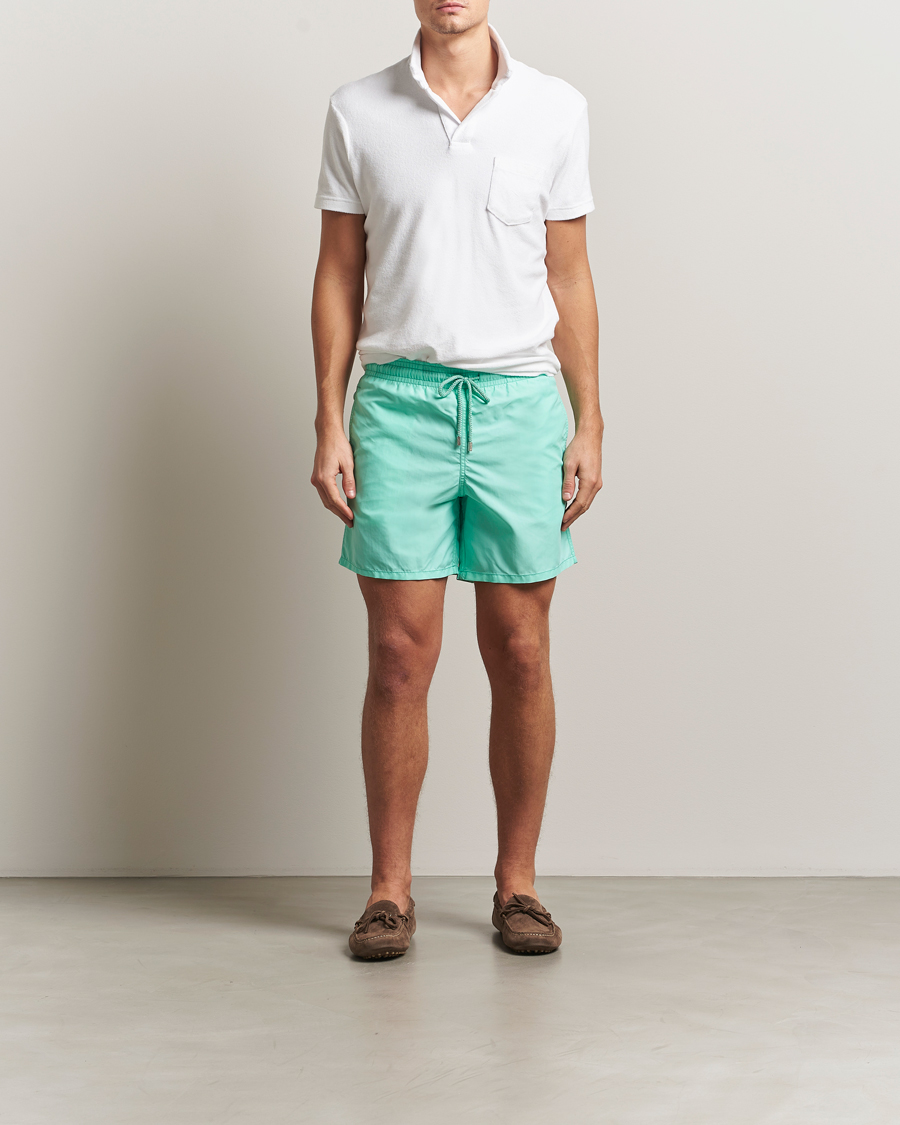 Homme | Maillots De Bain | Vilebrequin | Moorea Swim Shorts Carabies
