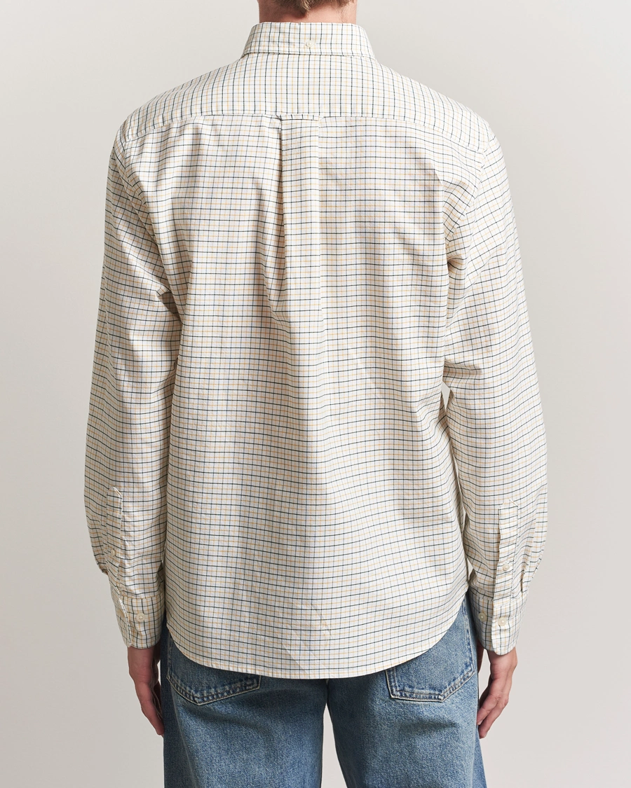 Homme | Chemises | GANT | Regular Fit Classic Checked Oxford Shirt Forest Green