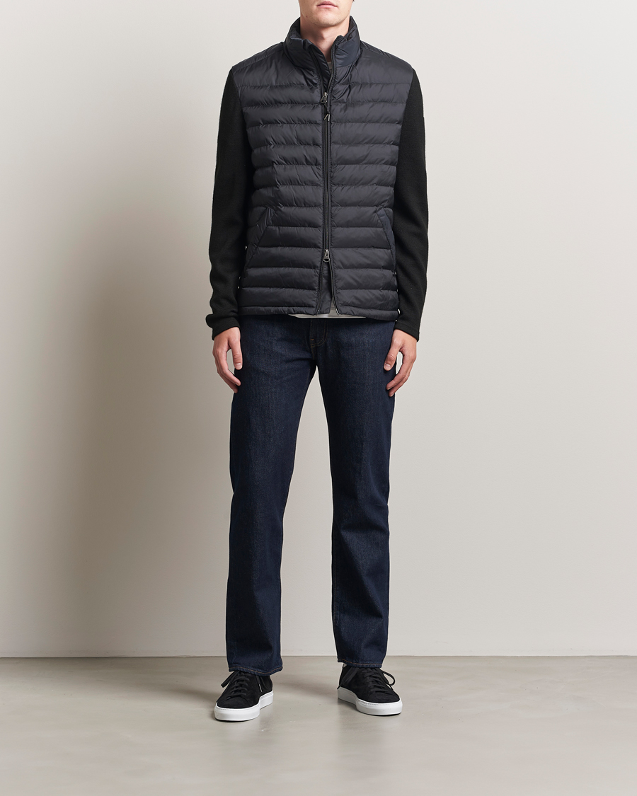 Homme | Manteaux Et Vestes | GANT | Mixed Media Hybrid Jacket Black