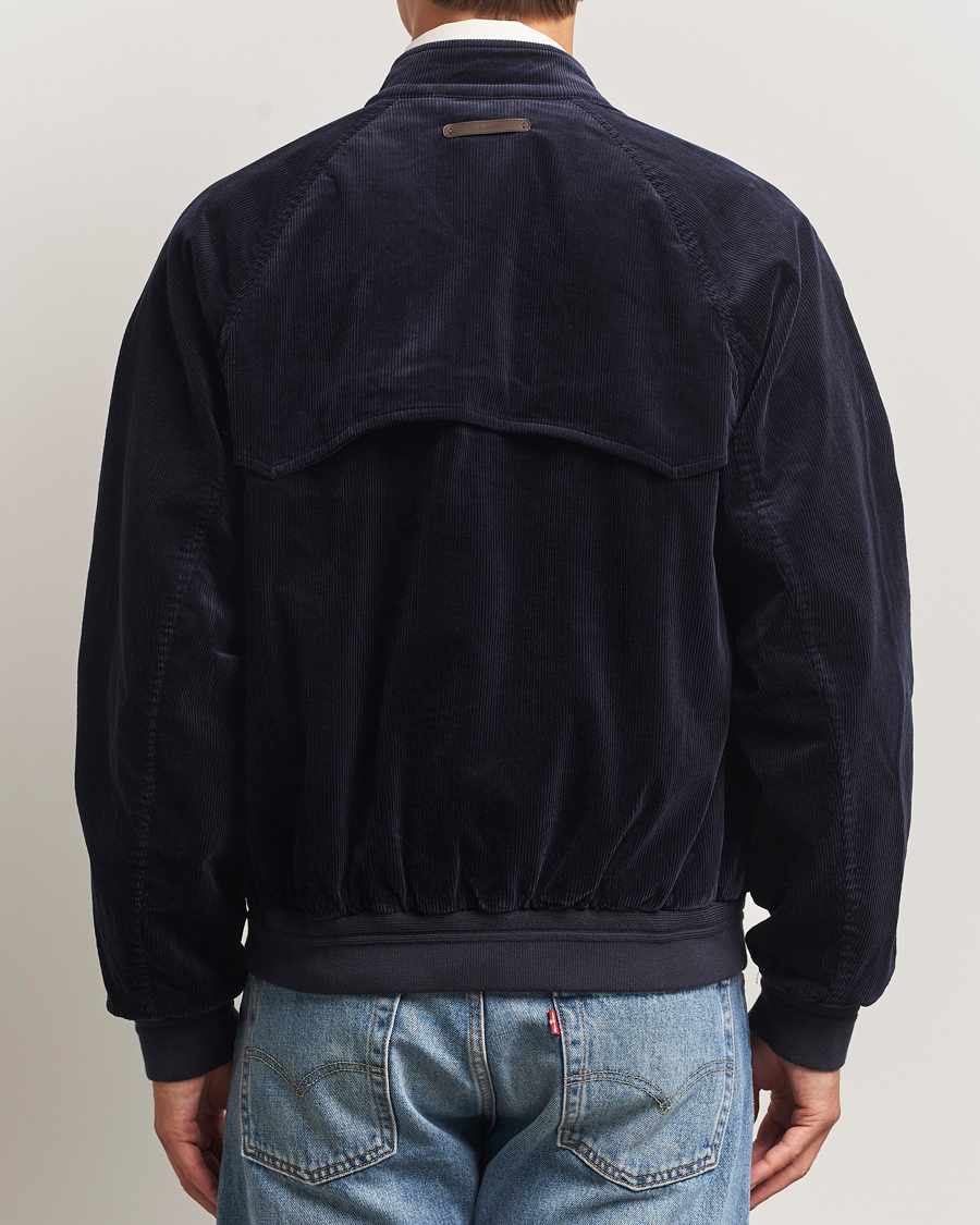 Homme | Manteaux Et Vestes | GANT | Corduroy Harrington Jacket Evening Blue