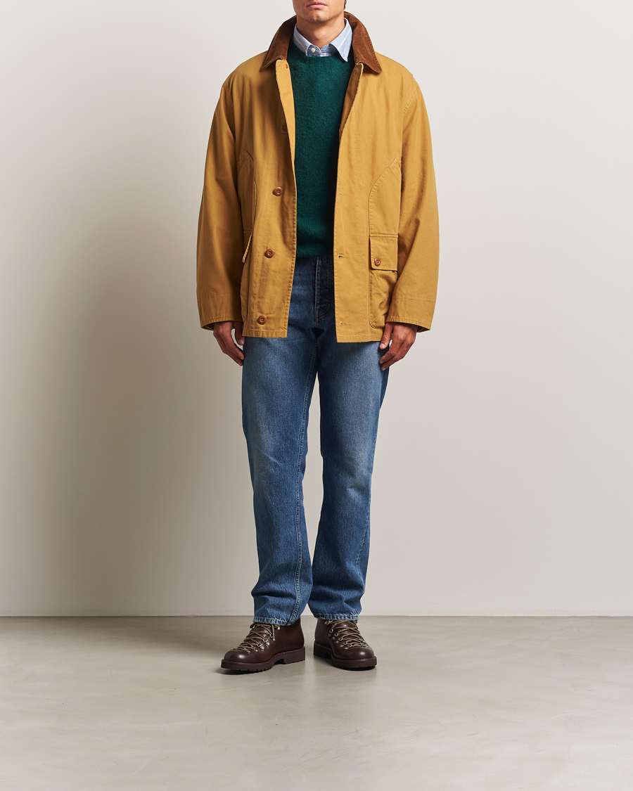 Homme | Manteaux Et Vestes | Gant | Canvas Field Jacket Peanut Butter