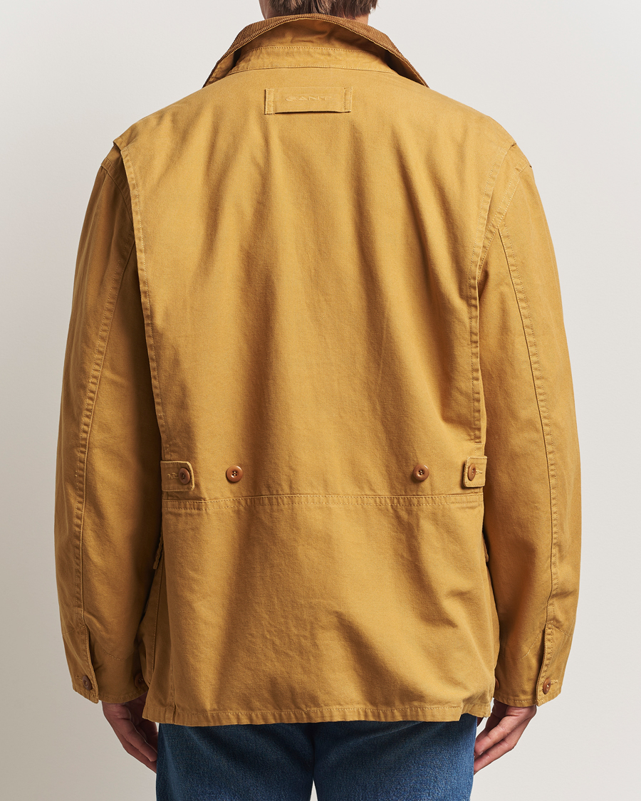 Homme | Manteaux Et Vestes | Gant | Canvas Field Jacket Peanut Butter