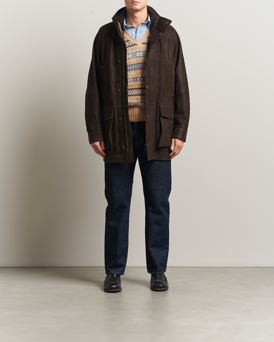 Homme | Manteaux Et Vestes | GANT | Nubuck Decker Desert Brown