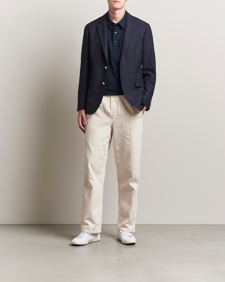 Homme | Blazers | Gant | Wool Club Blazer Evening Blue