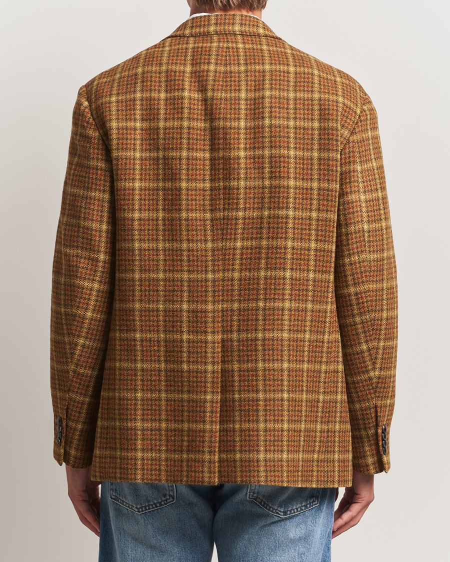 Homme | Blazers | Gant | Checked Tweed Blazer Peanut Butter