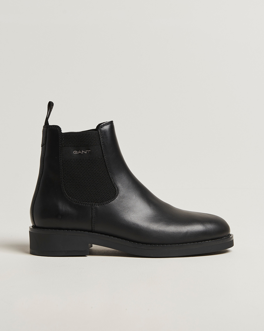 Homme | Bottes | GANT | Prepdale Leather Chelsea Boot Black