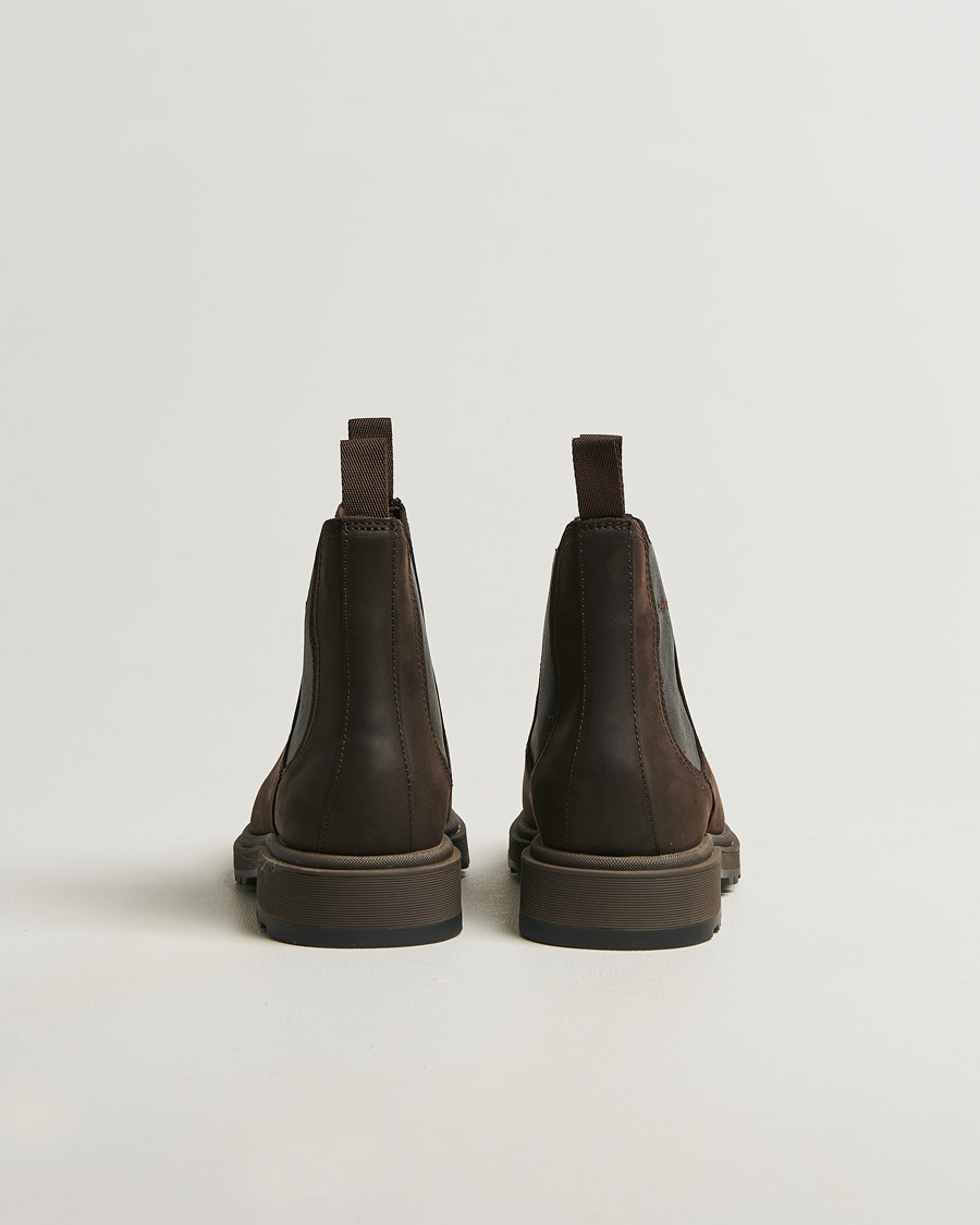 Homme | Bottes | GANT | Blisdor Rough Leather Chelsea Boot Dark Brown