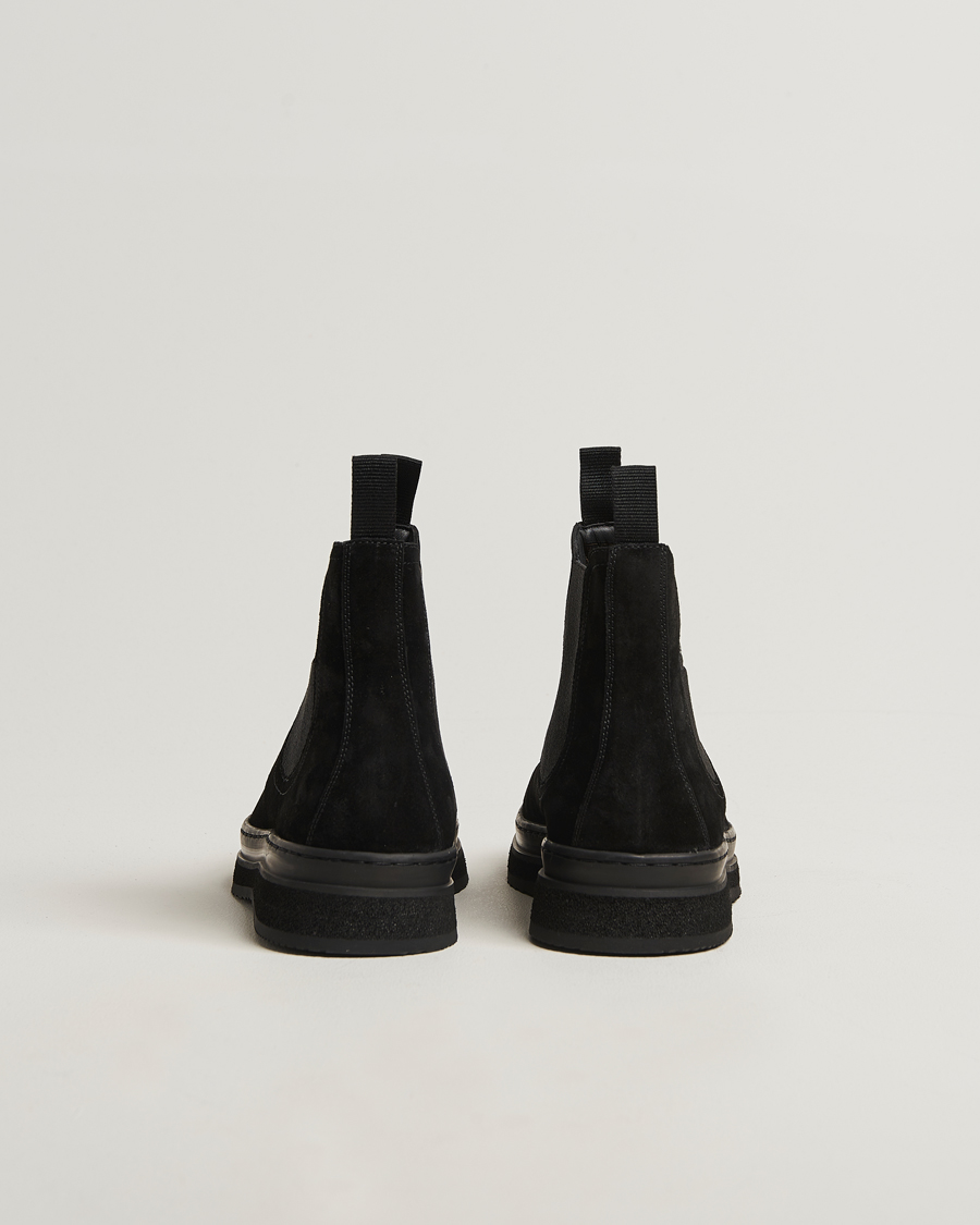 Homme | Bottes | GANT | Blistown Shearling Suede Chelsea Boot Black