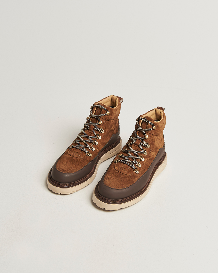 Homme | GANT Hillprep Suede Boot Cognac | GANT | Hillprep Suede Boot Cognac