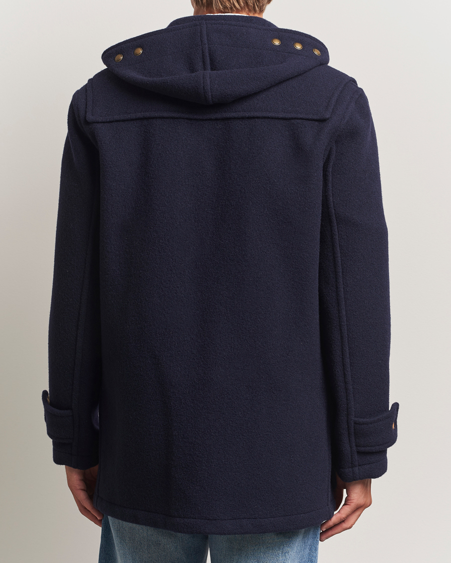 Homme | Manteaux Et Vestes | Gloverall | Mid Length Monty Union Jack Duffle Coat Navy