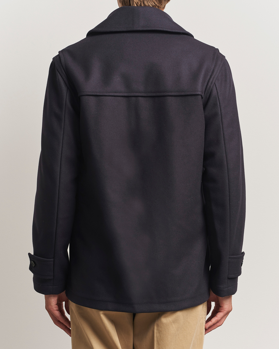 Homme | Manteaux Et Vestes | Gloverall | Shawl Collar Duffle Jacket Navy