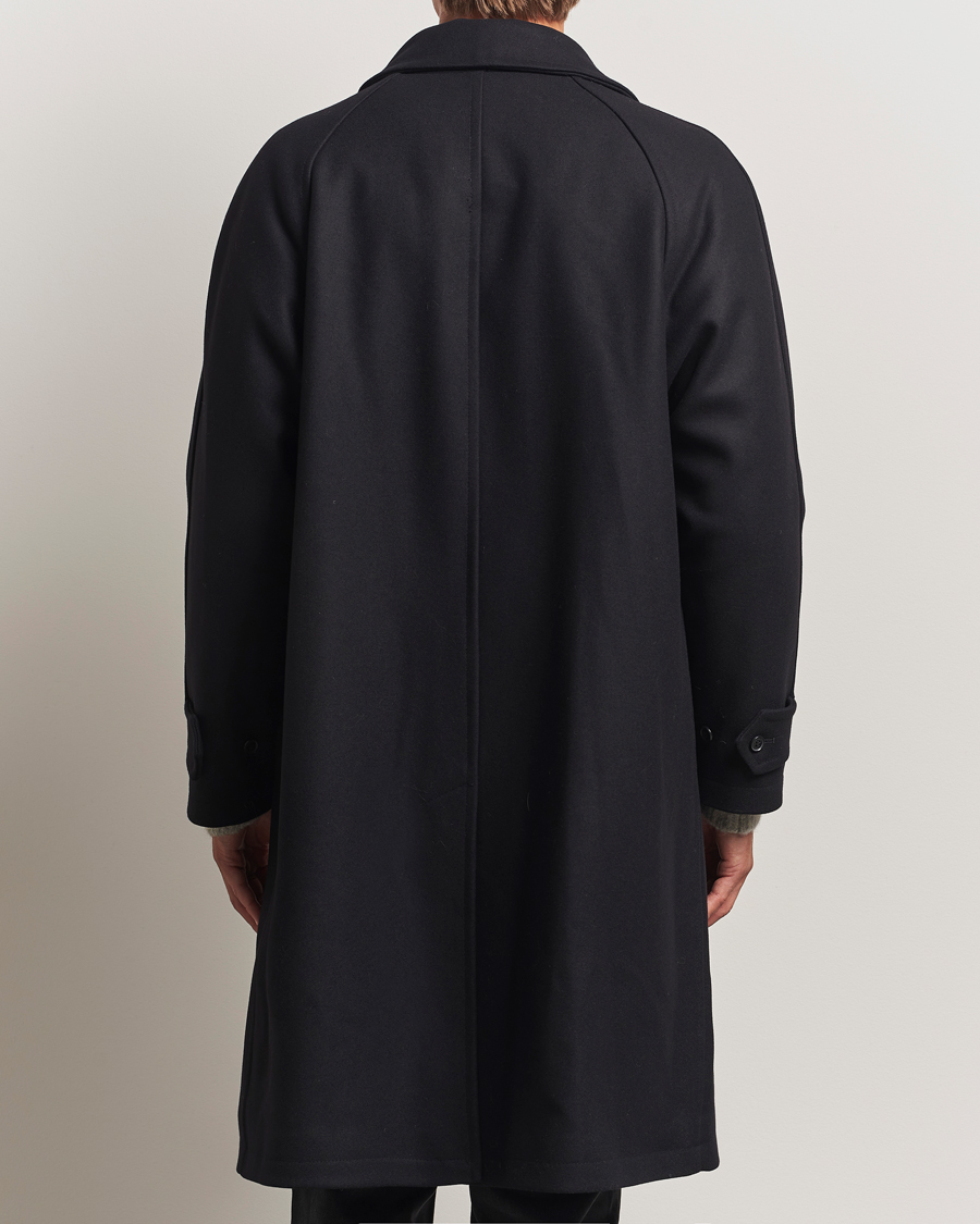 Homme | Manteaux Et Vestes | Gloverall | Wool Mac Coat Black