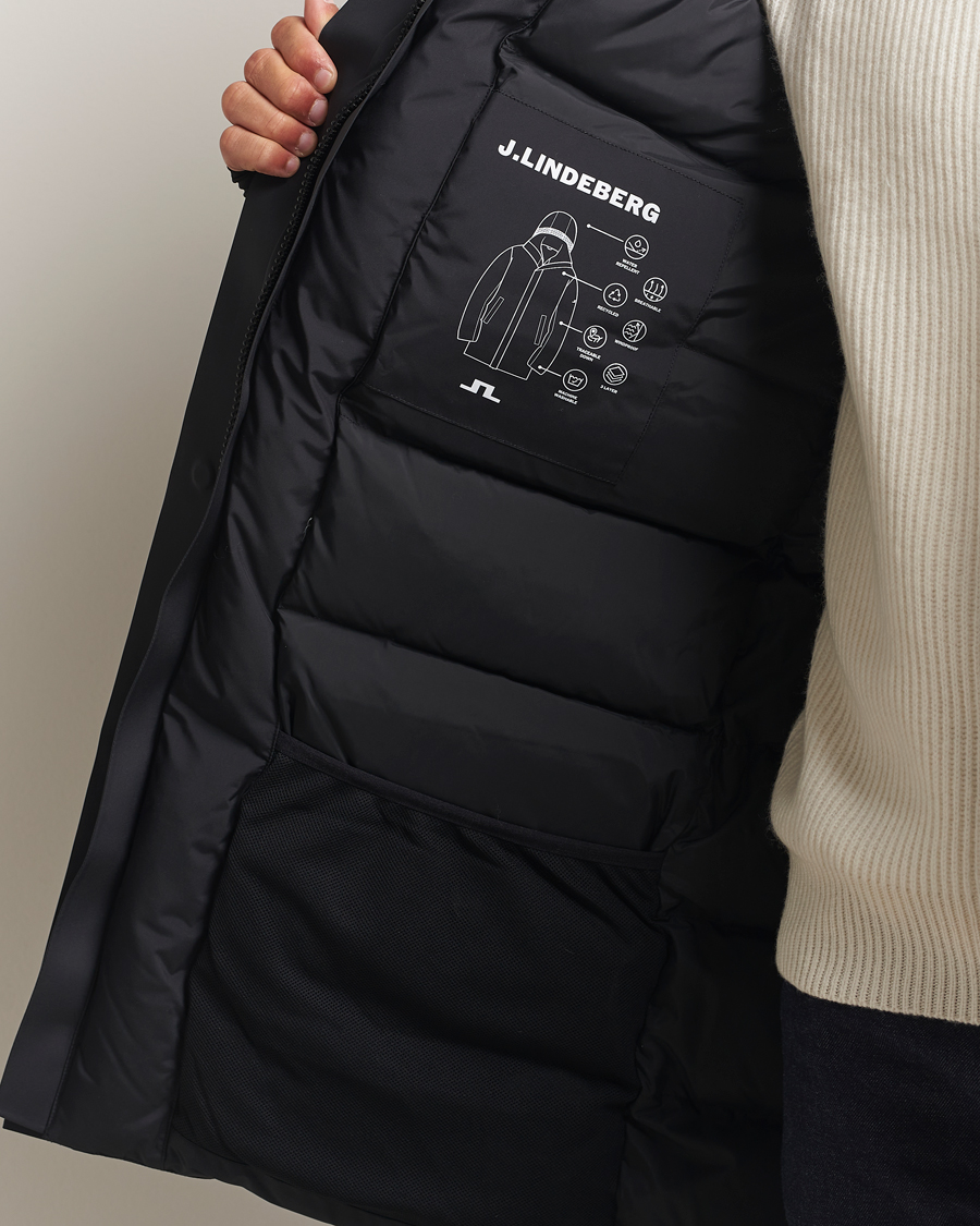 Homme | Manteaux Et Vestes | J.Lindeberg | Alon 3L Down Parka Black