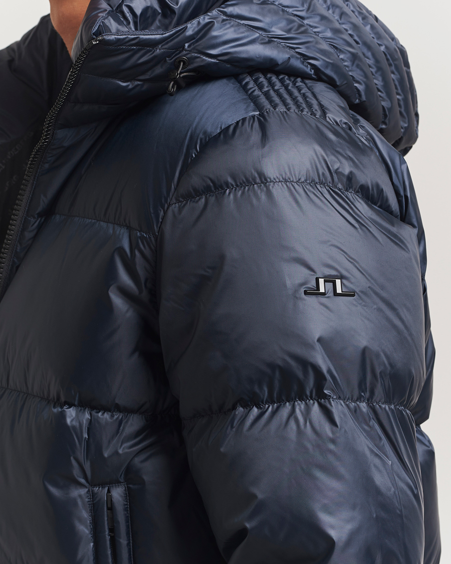 Homme | Manteaux Et Vestes | J.Lindeberg | Daryl Down Hooded Jacket Navy
