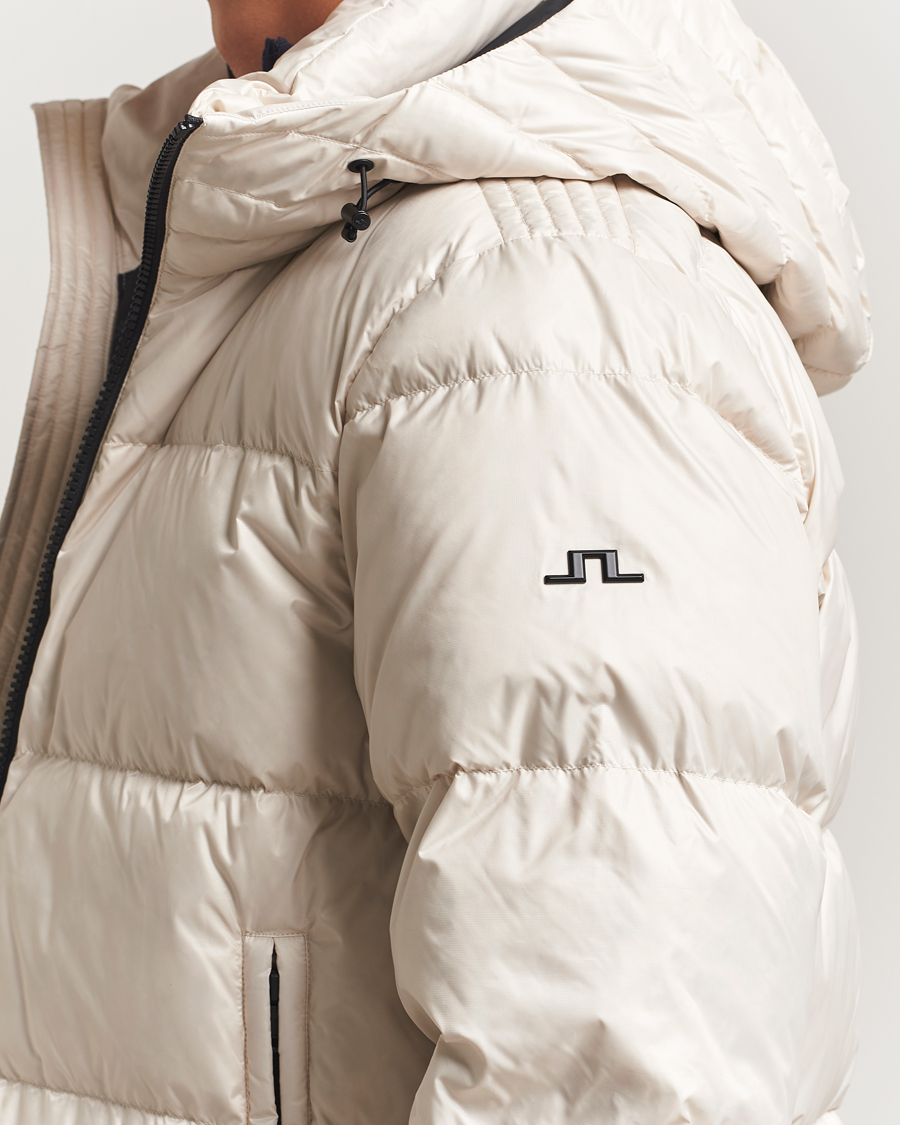 Homme | Manteaux Et Vestes | J.Lindeberg | Daryl Down Hooded Jacket Moonbeam