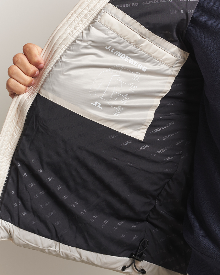 Homme | Manteaux Et Vestes | J.Lindeberg | Daryl Down Hooded Jacket Moonbeam