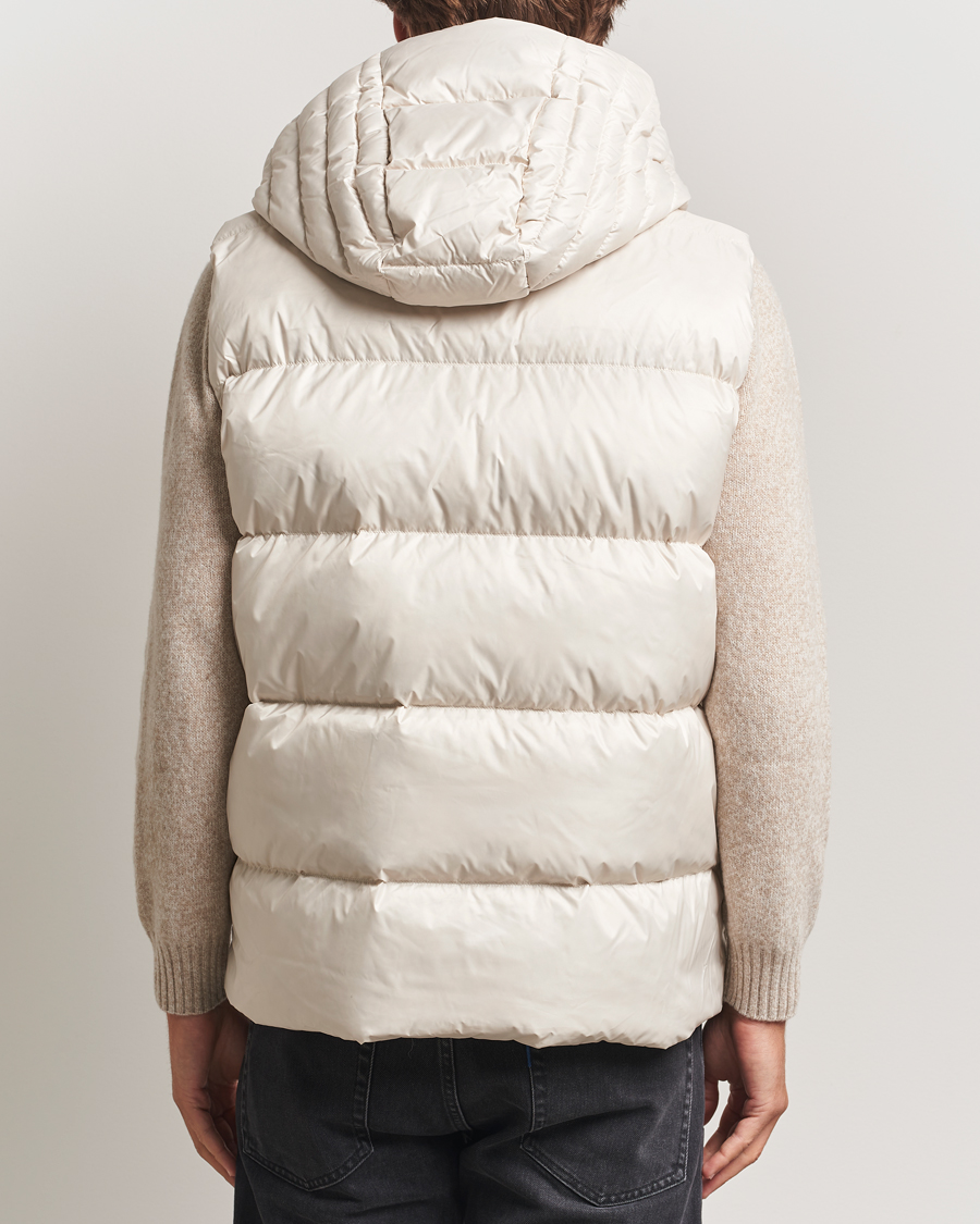 Homme | Manteaux Et Vestes | J.Lindeberg | Daryl Down Hooded Vest Moonbeam