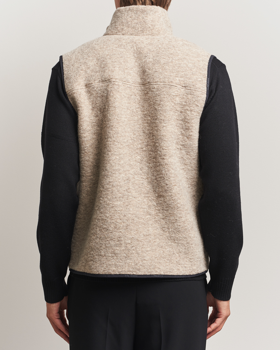 Homme | Pulls Et Tricots | J.Lindeberg | Duncan Wool Fleece Vest Moonbeam