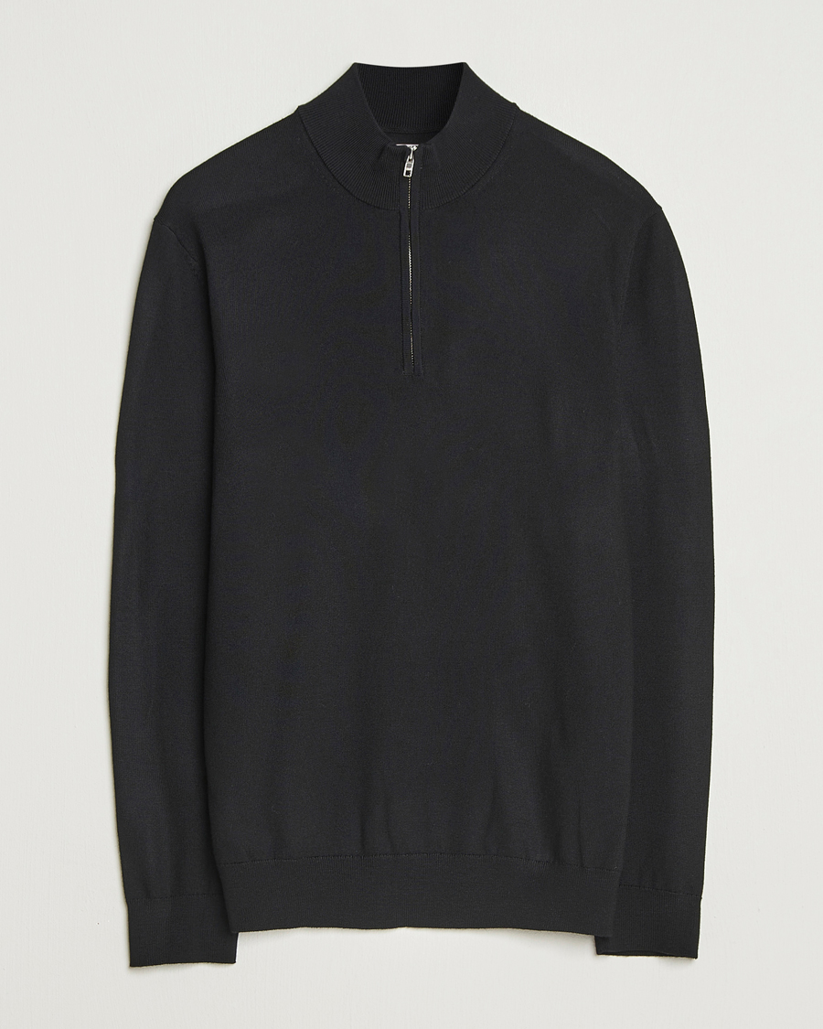 Homme | Pulls Et Tricots | NN07 | Sergio Merino Half Zip Black
