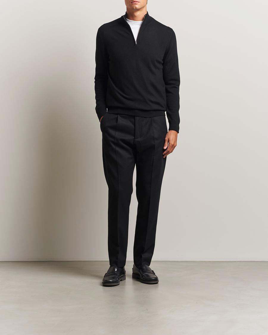 Homme | Pulls Et Tricots | NN07 | Sergio Merino Half Zip Black