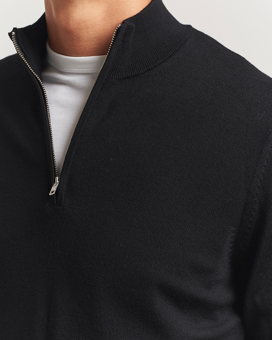Homme | Pulls Et Tricots | NN07 | Sergio Merino Half Zip Black