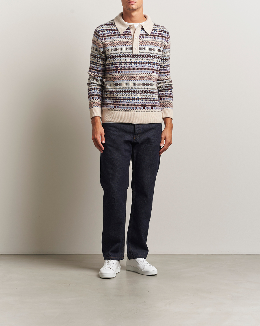 Homme | Pulls Et Tricots | NN07 | Robbie Fairisle Knitted Polo Multi