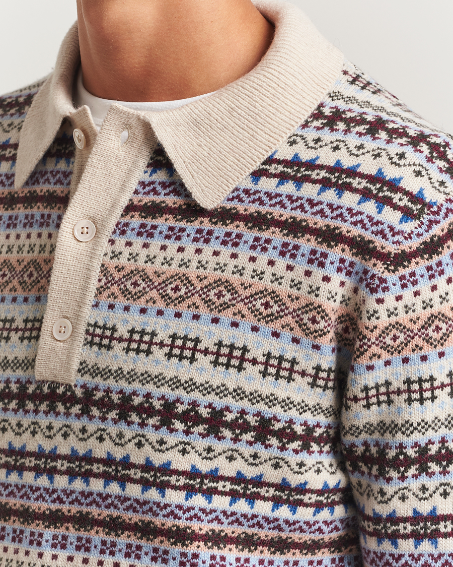Homme | Pulls Et Tricots | NN07 | Robbie Fairisle Knitted Polo Multi