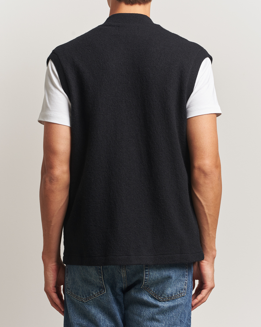 Homme | Pulls Et Tricots | NN07 | Boiled Wool Vest Black