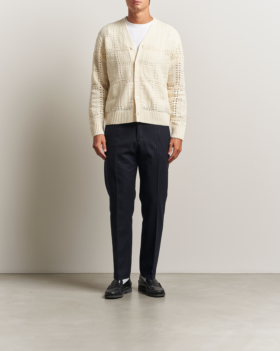Homme | Pulls Et Tricots | NN07 | Tobias Knitted Cardigan Ivory