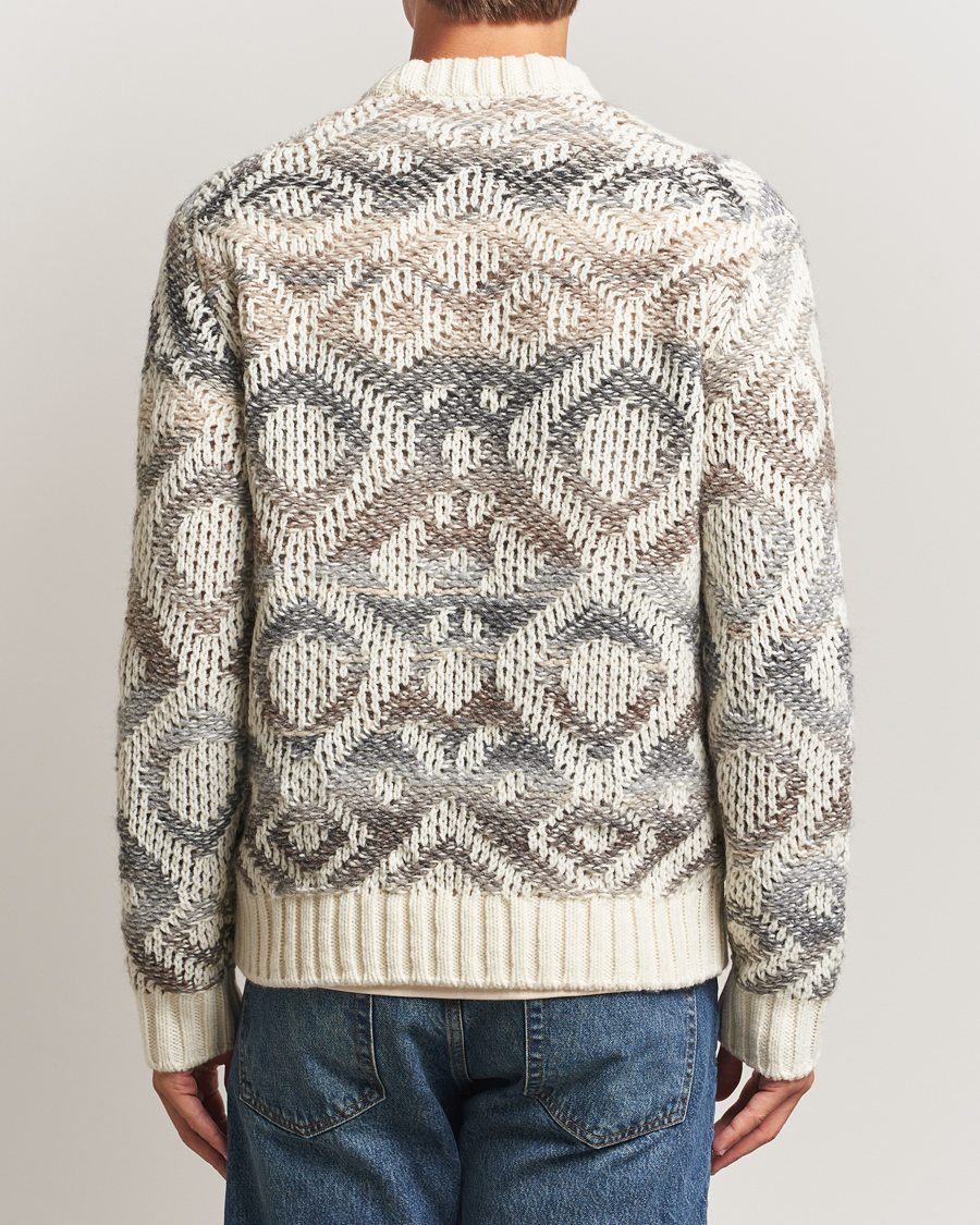 Homme | Pulls Et Tricots | NN07 | Brady Heavy Knitted Sweater Ivory Multi