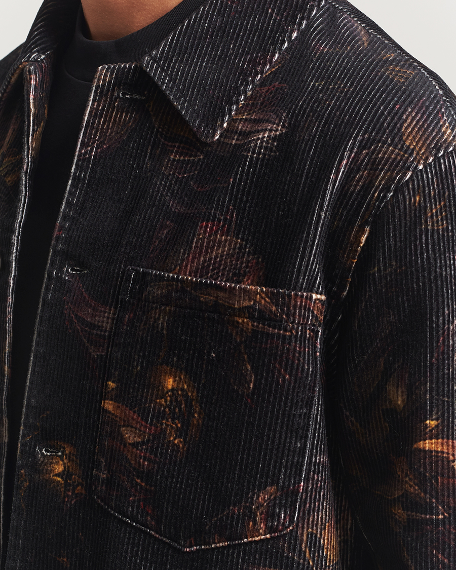 Homme | Chemises | NN07 | Blaze Printed Corduroy Overshirt Multi