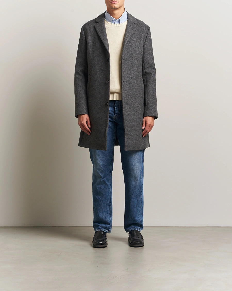 Homme | Manteaux Et Vestes | NN07 | Austin Wool Coat Grey Melange