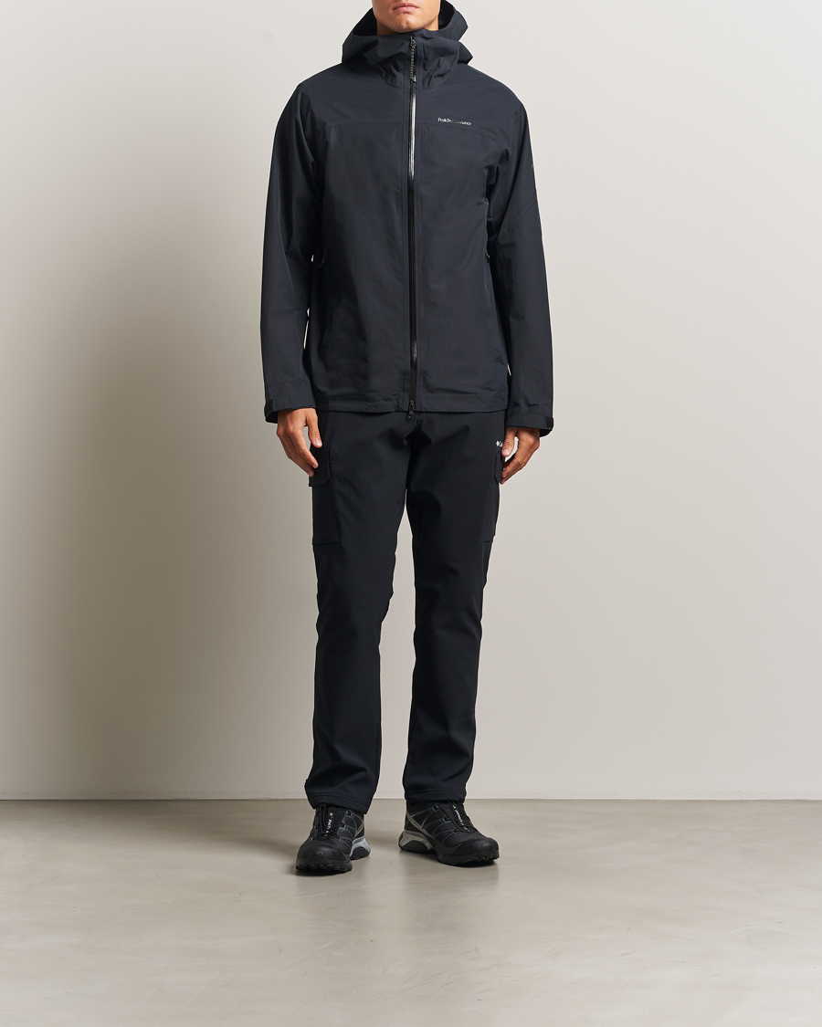 Homme | Manteaux Et Vestes | Peak Performance | Treeline Shell Hooded Jacket Black