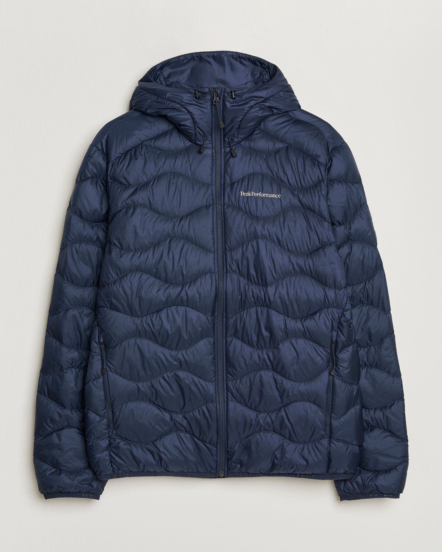 Homme | Manteaux Et Vestes | Peak Performance | Helium Down Hooded Jacket Blue Shadow