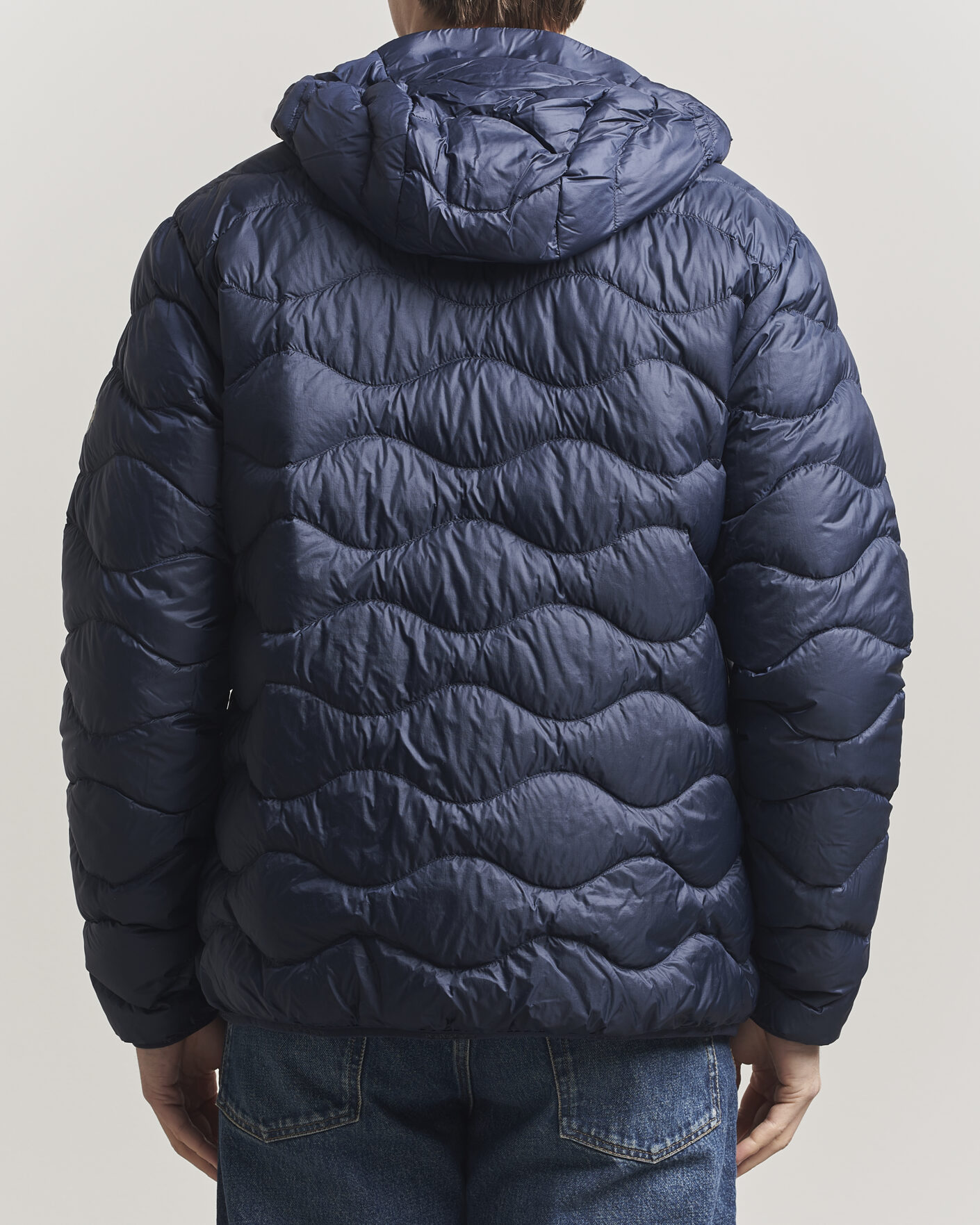 Homme | Manteaux Et Vestes | Peak Performance | Helium Down Hooded Jacket Blue Shadow