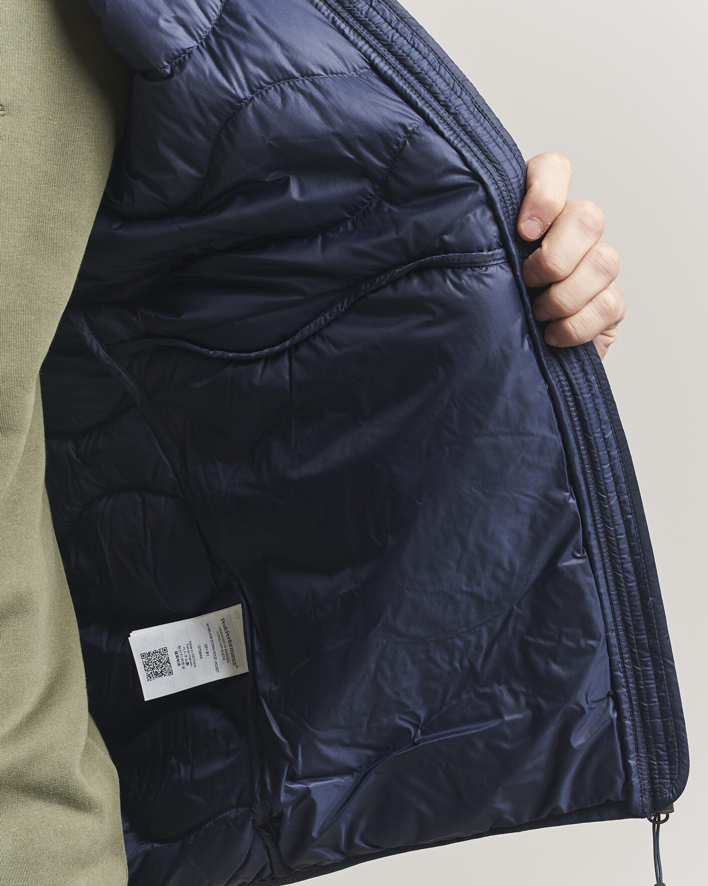 Homme | Manteaux Et Vestes | Peak Performance | Helium Down Hooded Jacket Blue Shadow