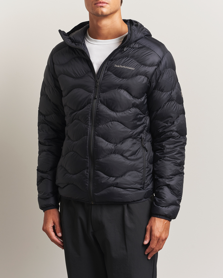 Homme | Manteaux Et Vestes | Peak Performance | Helium Down Hooded Jacket Black