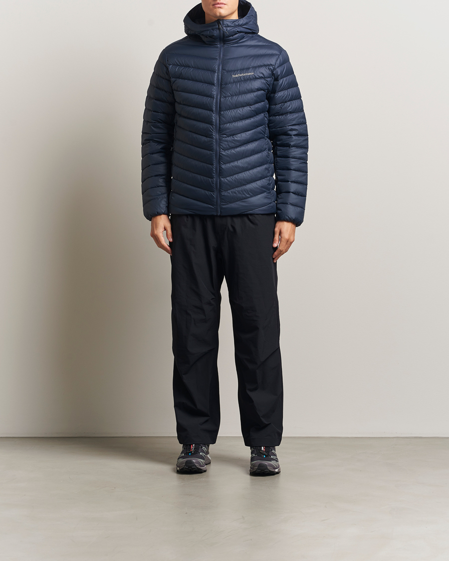 Homme | Manteaux Et Vestes | Peak Performance | Frost Down Hooded Jacket Blue Shadow