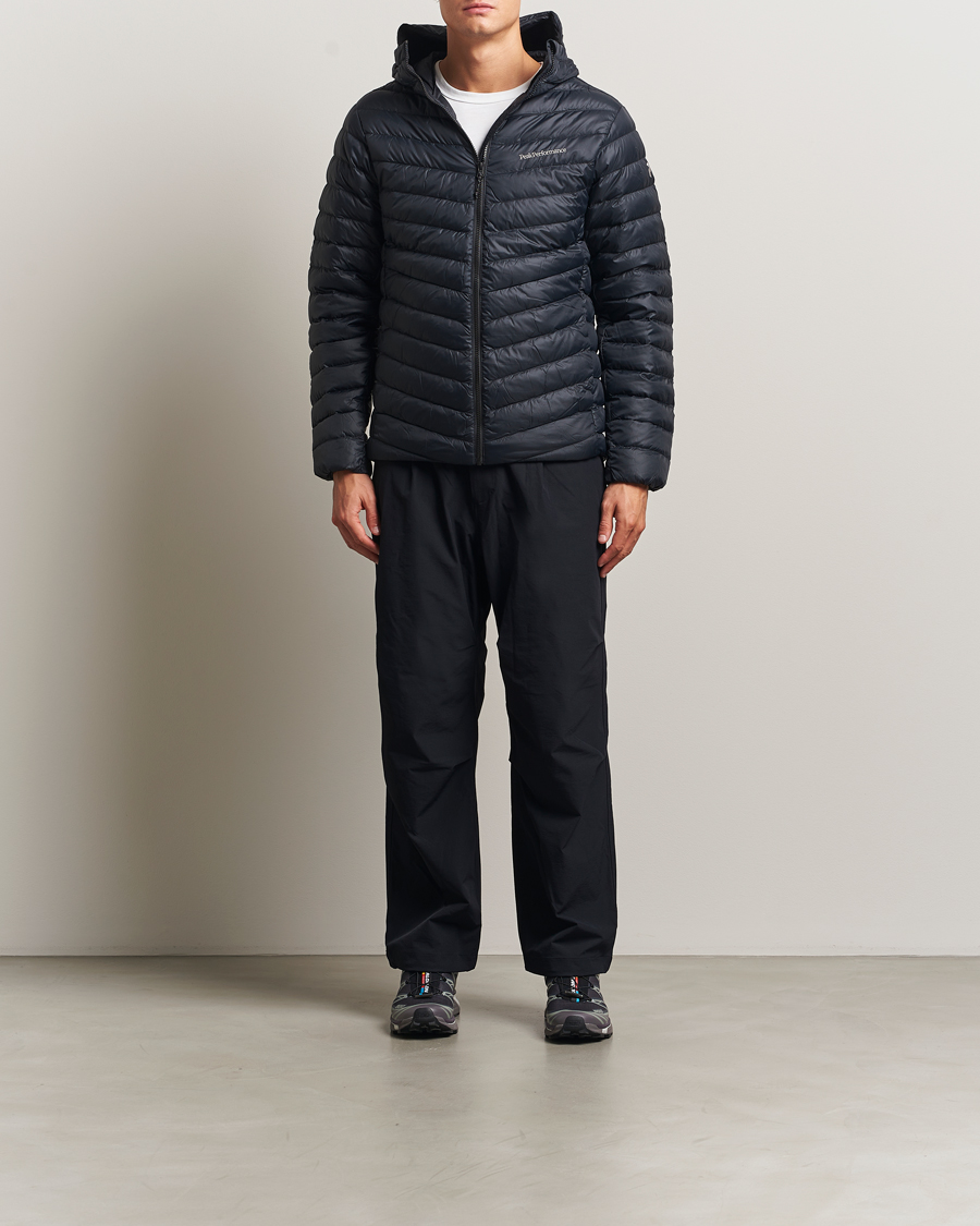 Homme | Manteaux Et Vestes | Peak Performance | Frost Down Hooded Jacket Black