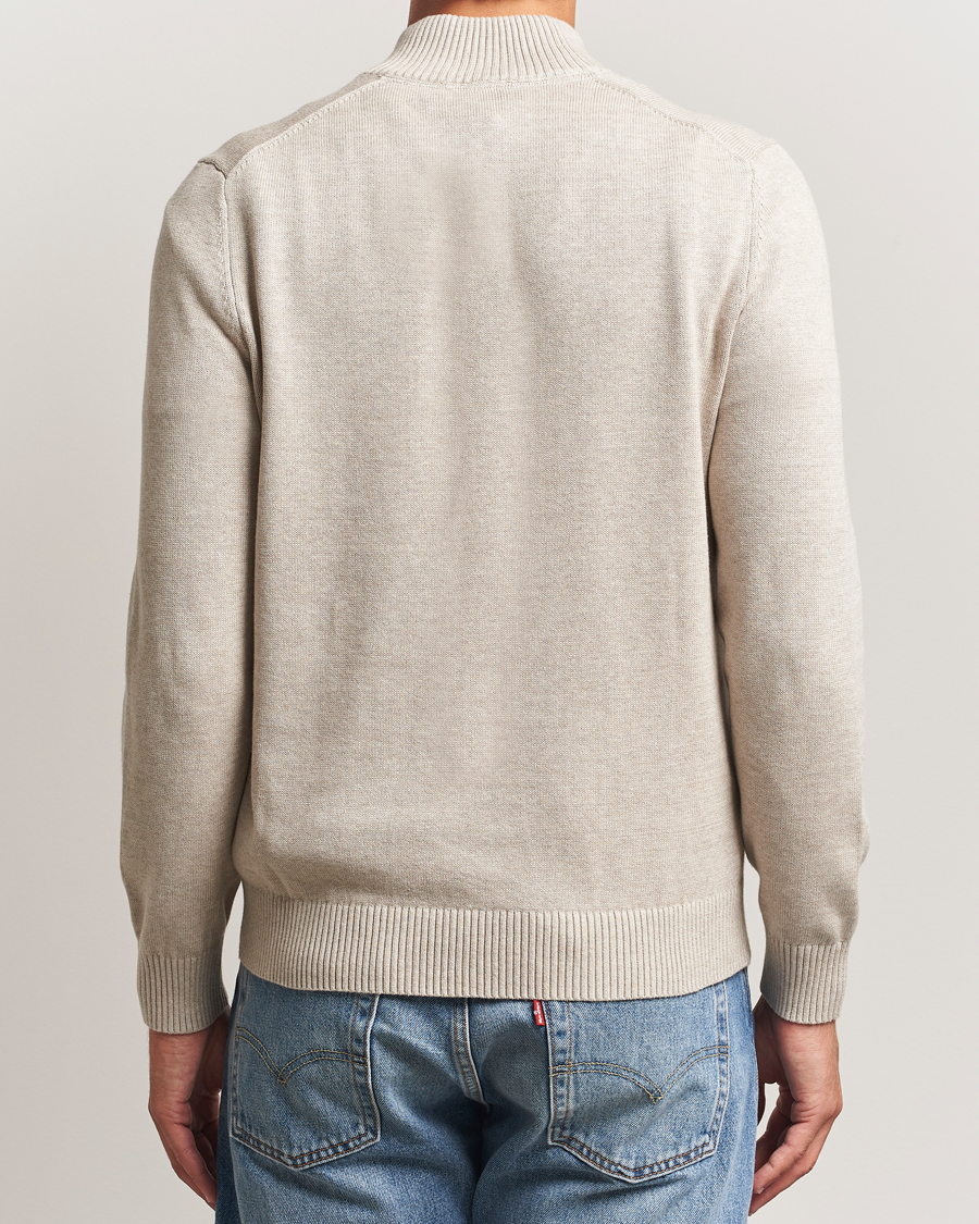 Homme | Pulls Et Tricots | Morris | Darmon Half Zip Beige