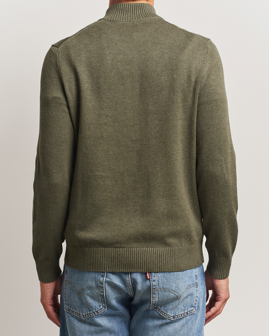 Homme | Pulls Et Tricots | Morris | Darmon Half Zip Olive