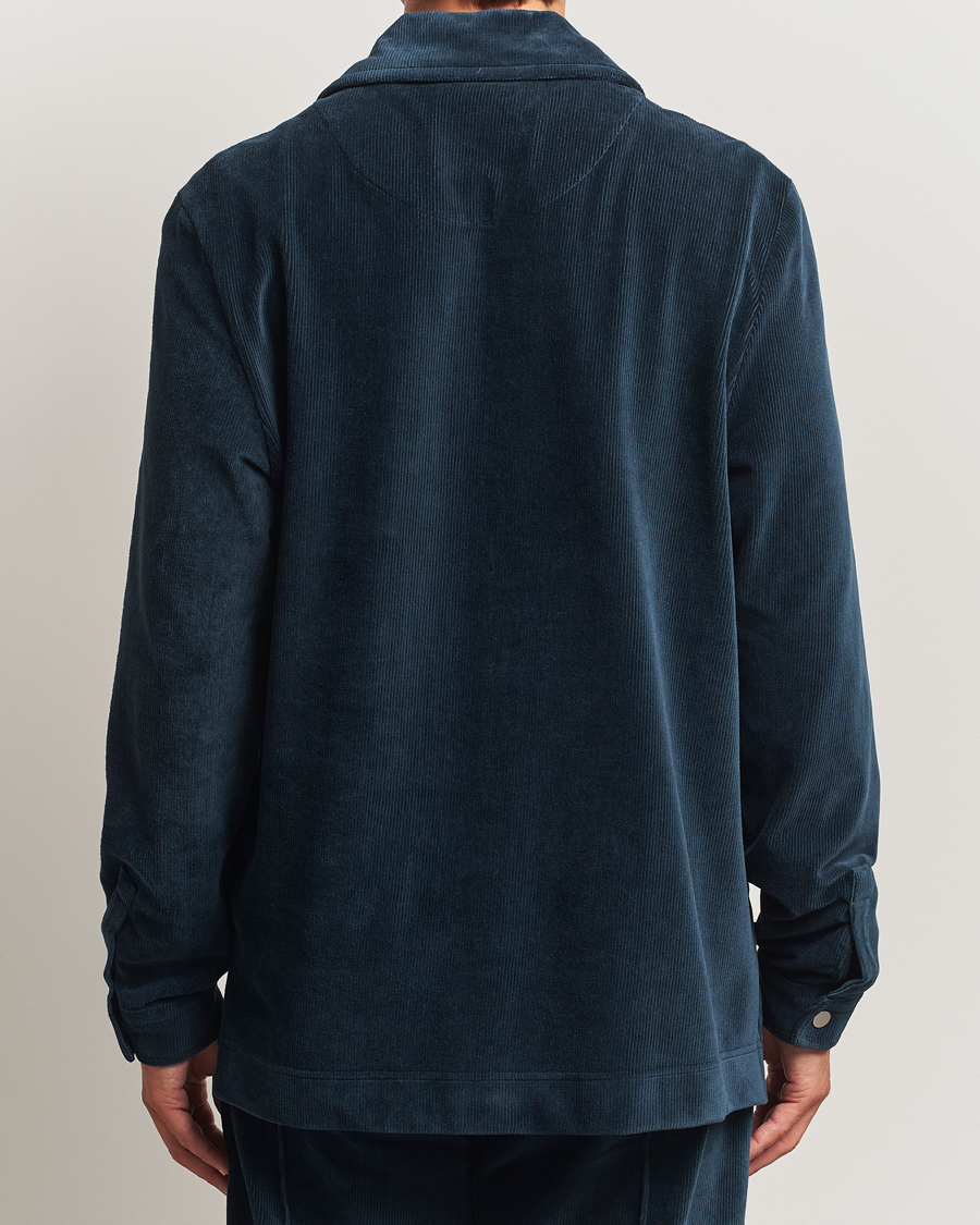 Homme | Pulls Et Tricots | OAS | Savvy Half Zip Dark Blue