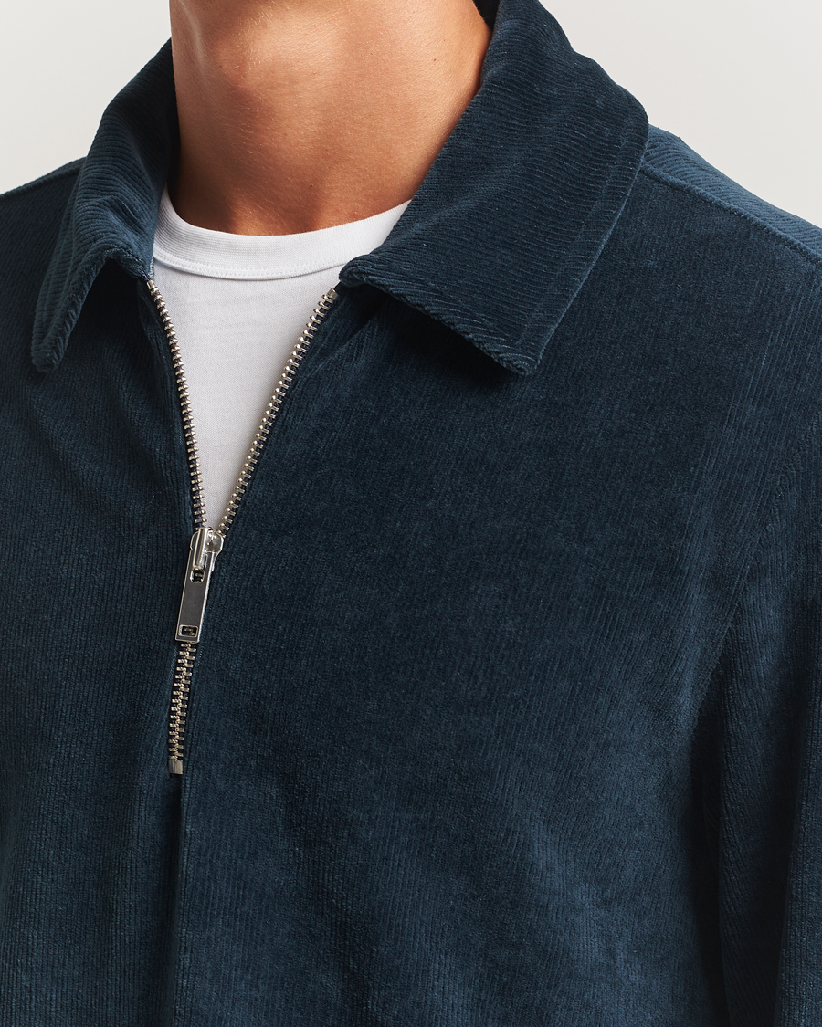 Homme | Pulls Et Tricots | OAS | Savvy Half Zip Dark Blue