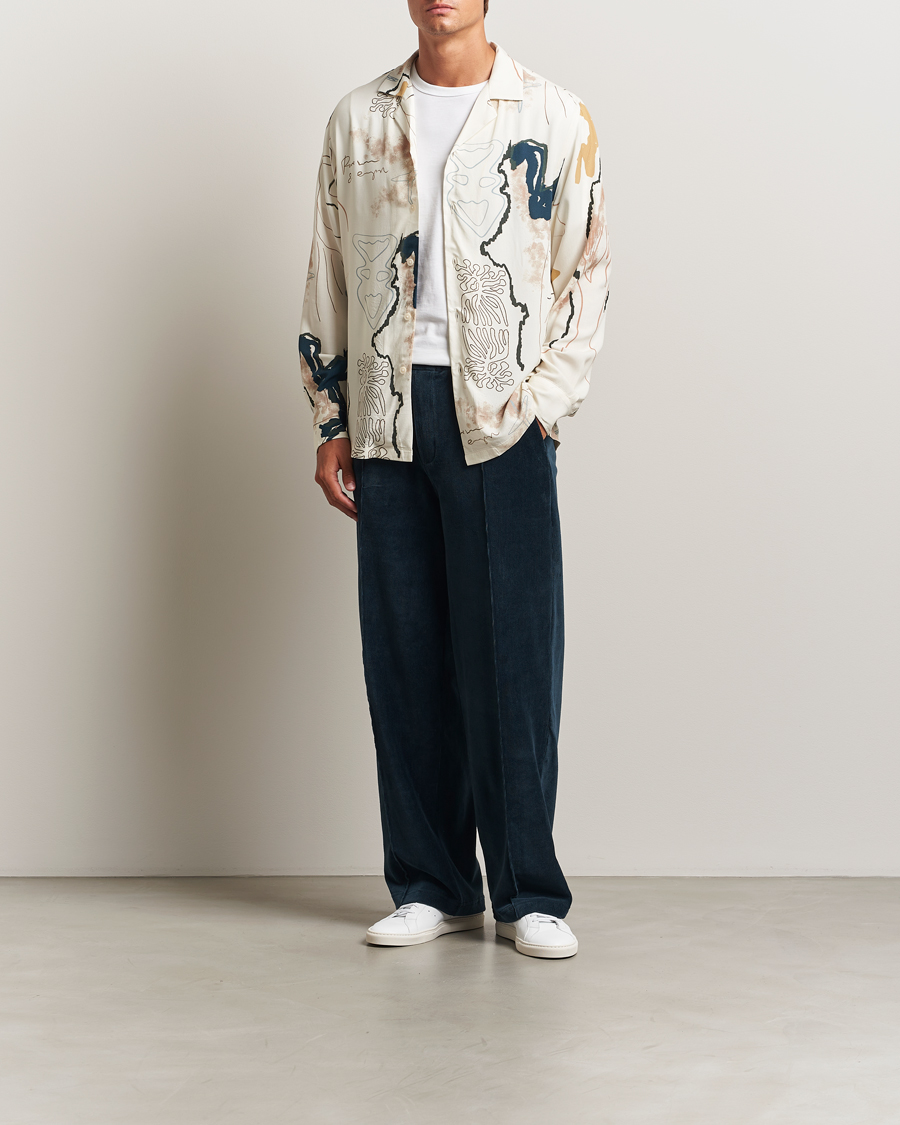 Homme | Chemises | OAS | Brillo Viscose Shirt Beige