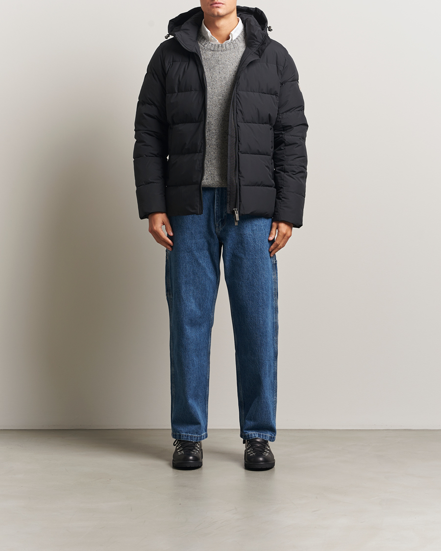 Homme | Manteaux Et Vestes | Pyrenex | Spoutnic Mini Ripstop Hooded Down Jacket Black