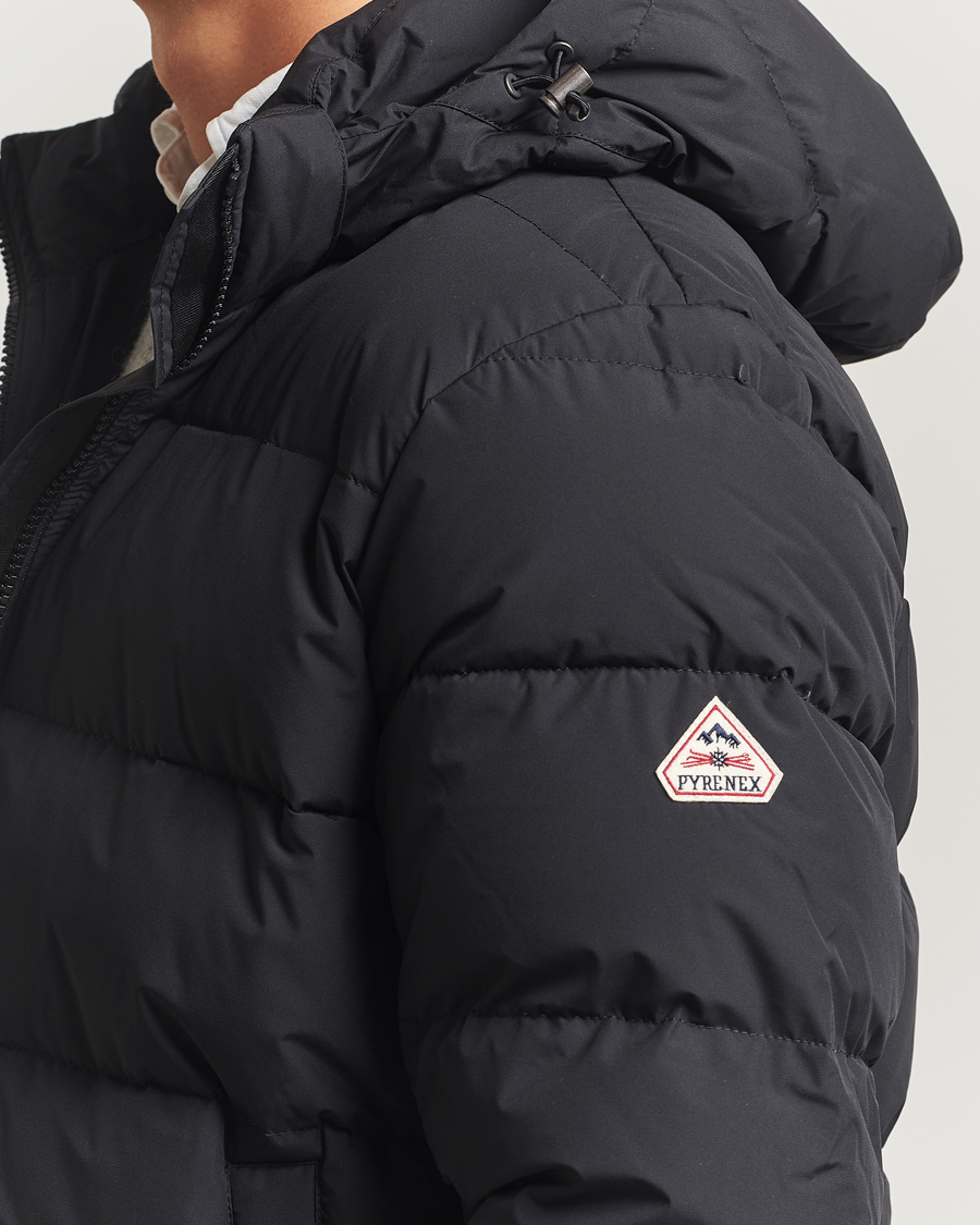 Homme | Manteaux Et Vestes | Pyrenex | Spoutnic Mini Ripstop Hooded Down Jacket Black