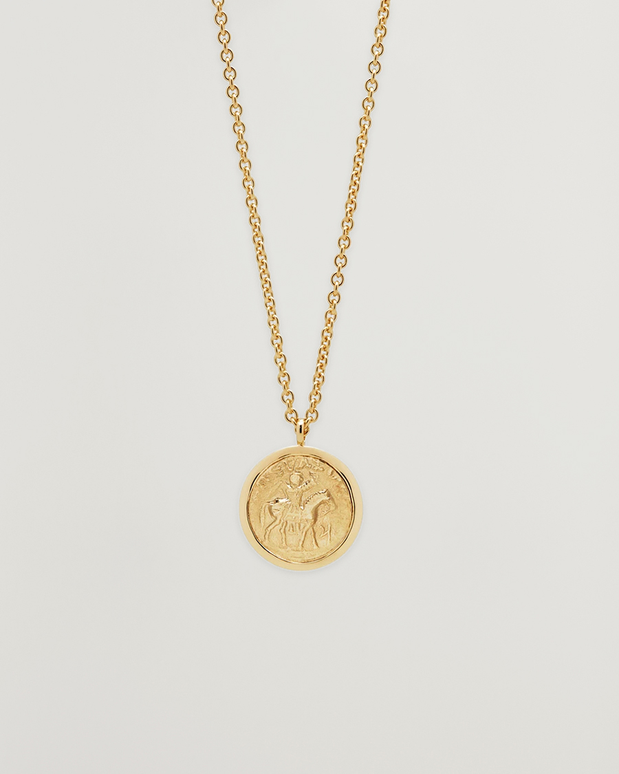 Homme | Bijoux | Tom Wood | Coin Pendant Necklace Gold